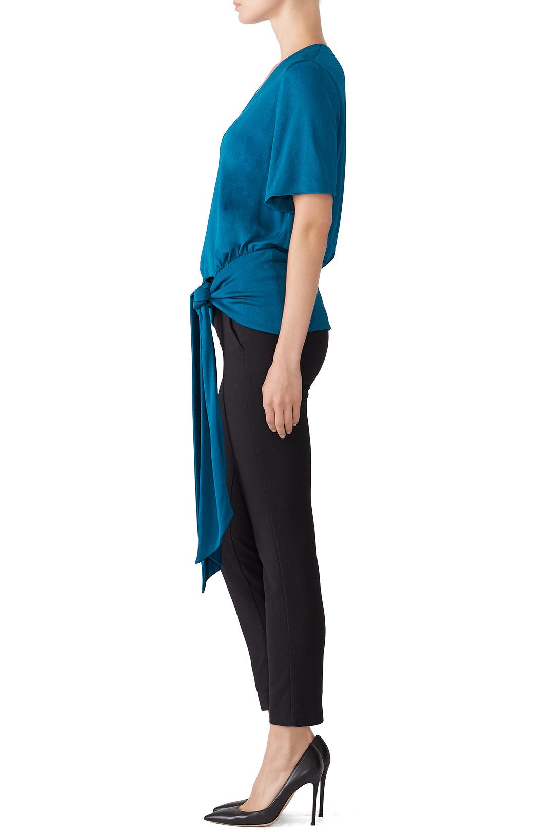 Cascade Waist Tie Top by GALVAN 1
