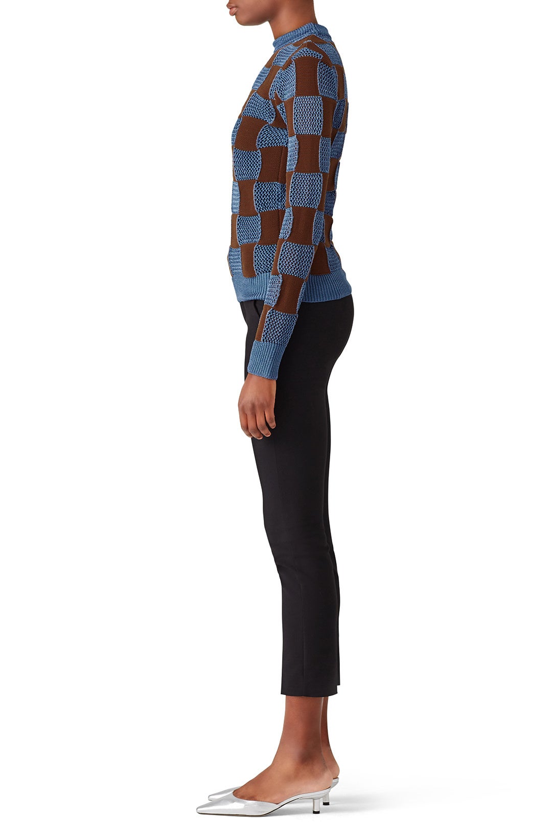 Opal Check Sweater by Marni 1