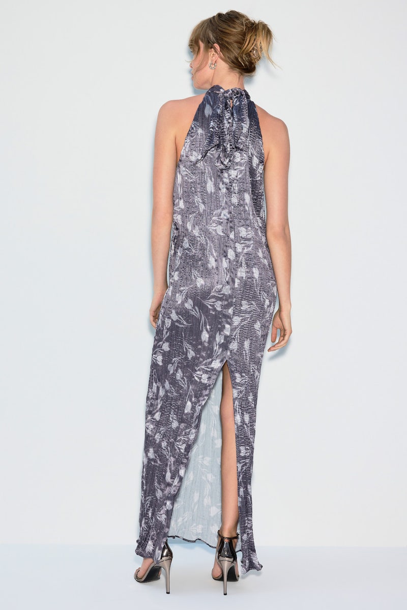High Neck Printed London Dress by Sabina Musayev - Photo 2