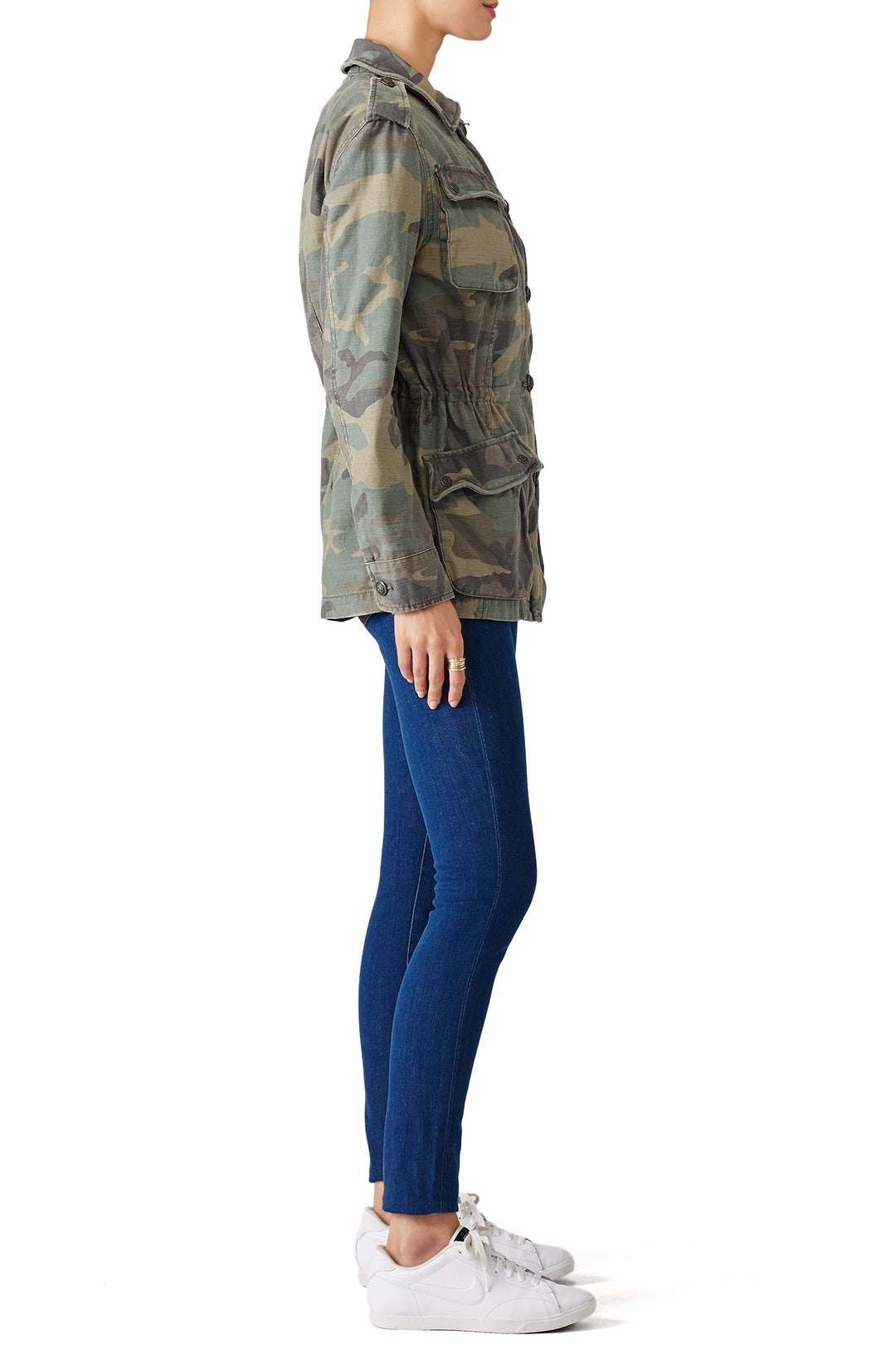 Not Your Brother's Camo Surplus Jacket by Free People 2