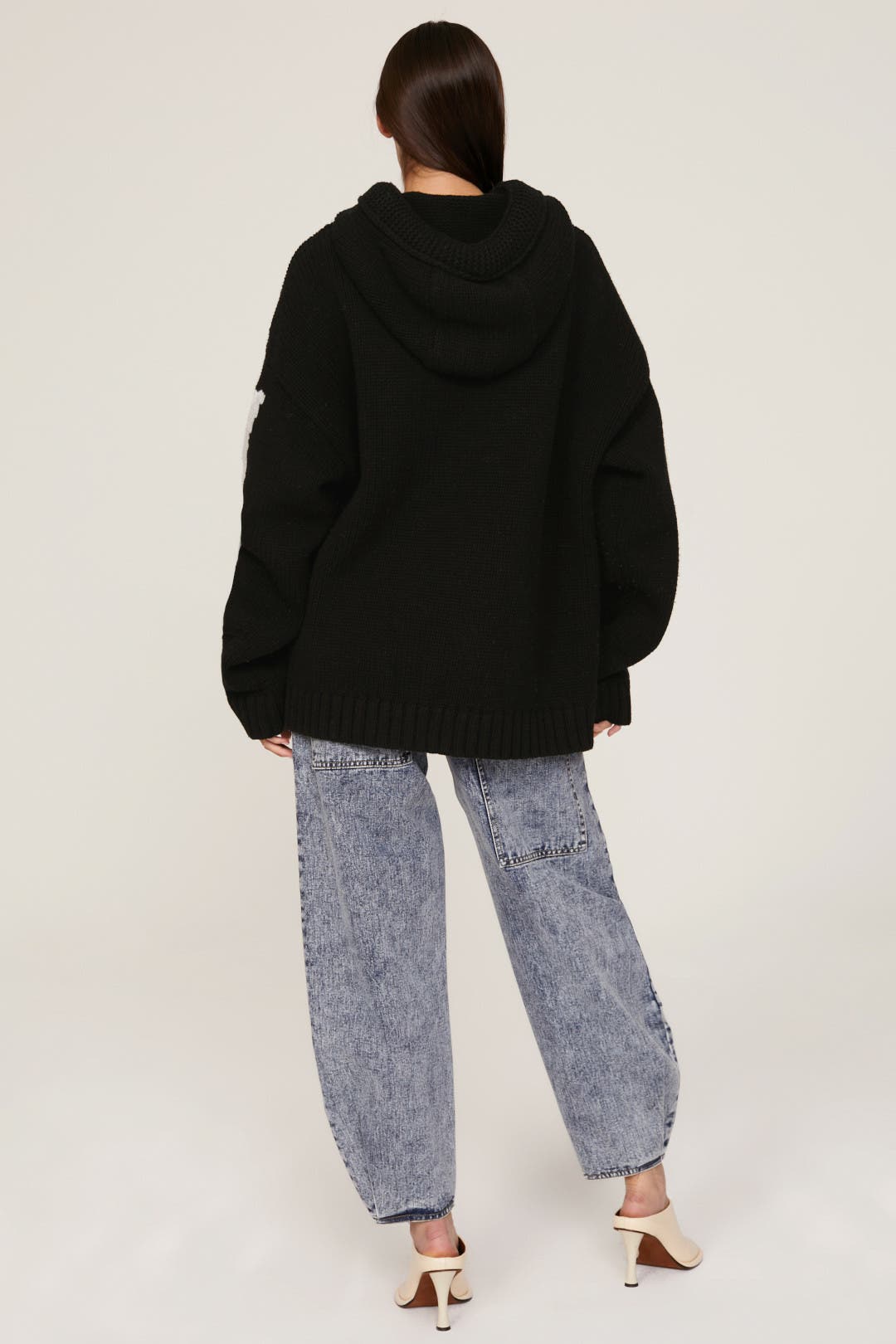 Gothic Logo Knit Hoodie by JW Anderson | Rent the Runway