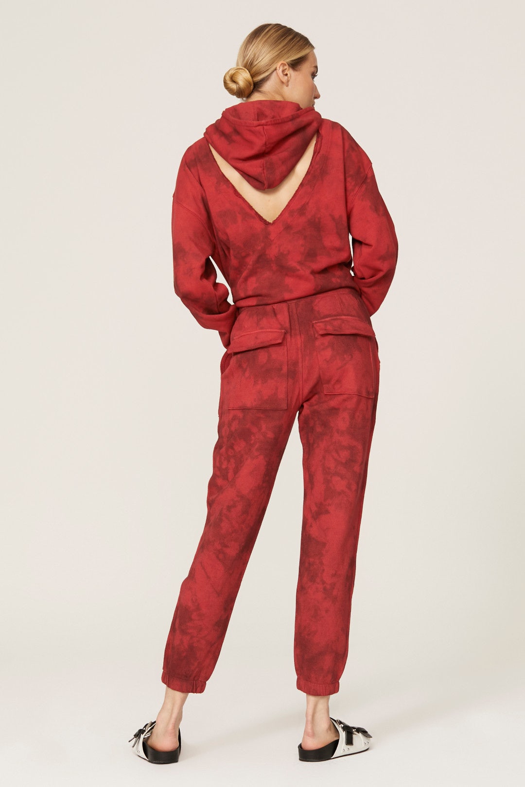 Cabernet Tie Dye Sweatpants by Hudson 2