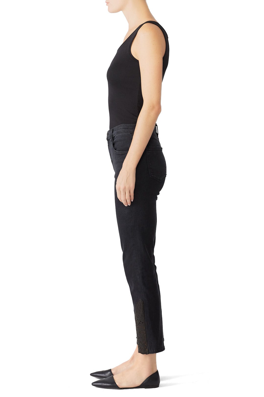Ruby High Rise Crop Jeans by J BRAND 2