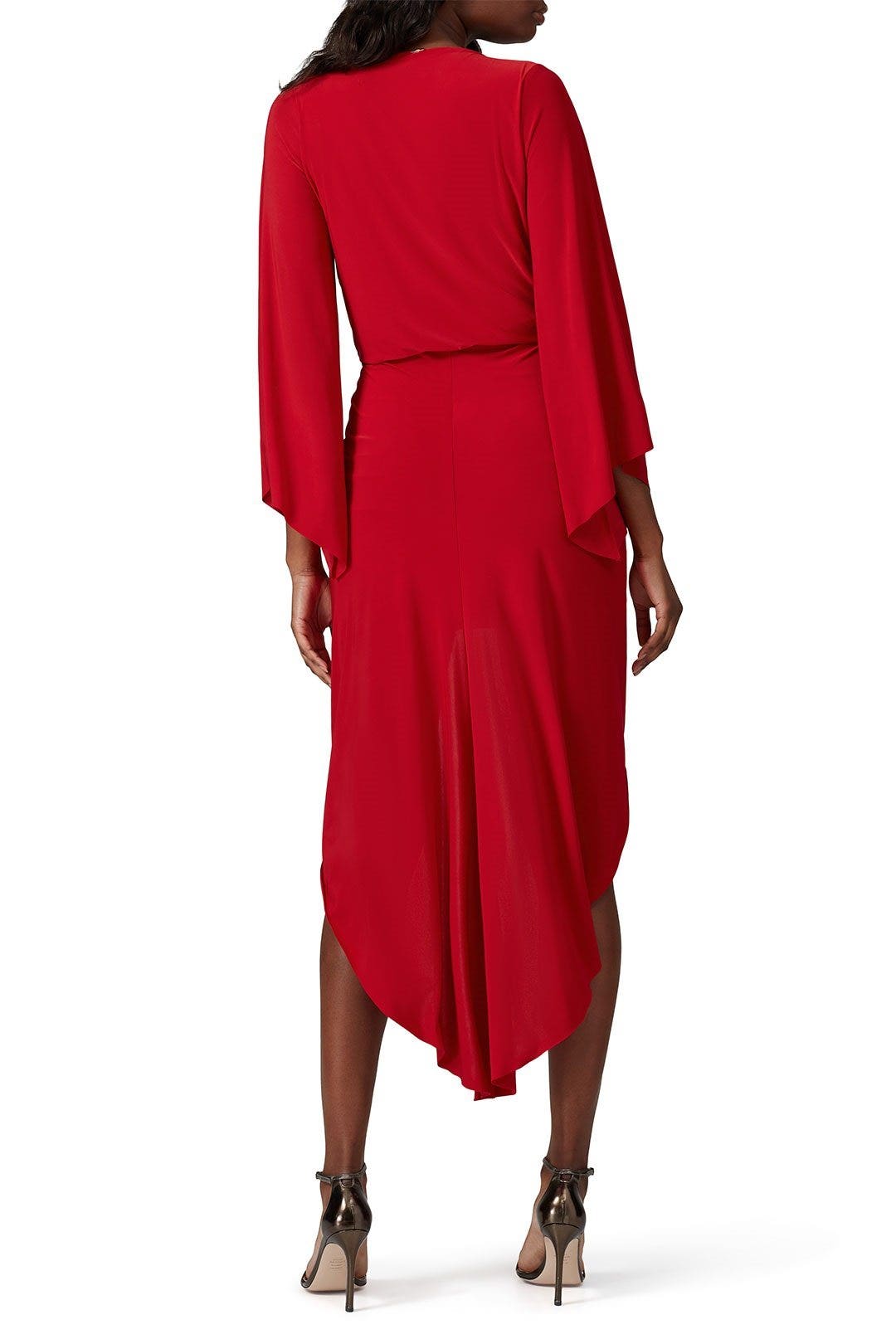 Teget High Low Dress by MISA Los Angeles 2