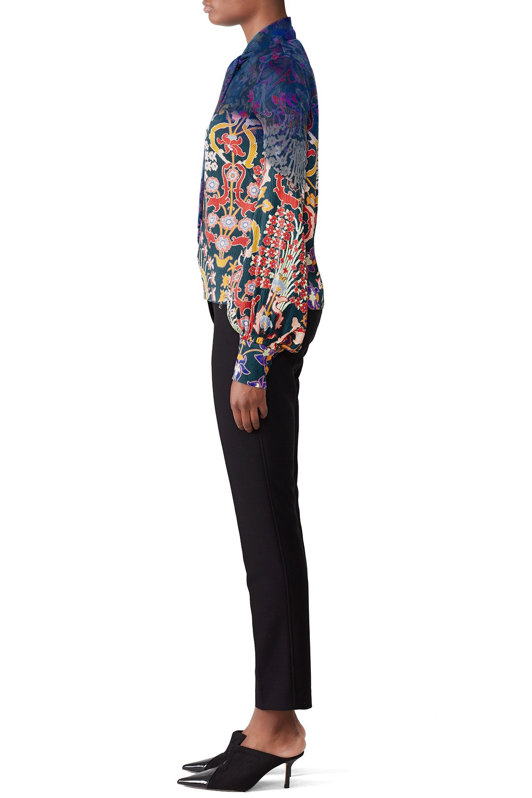 Printed Tie Neck Blouse by Peter Pilotto 1