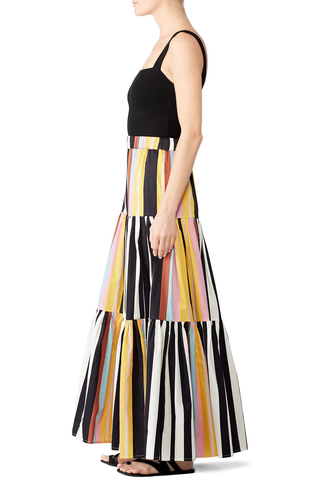 スカート TORY BURCH PRINTED LONG SKIRT Tory Burch Printed Silk Twill Skirt | Saks Fifth Avenue