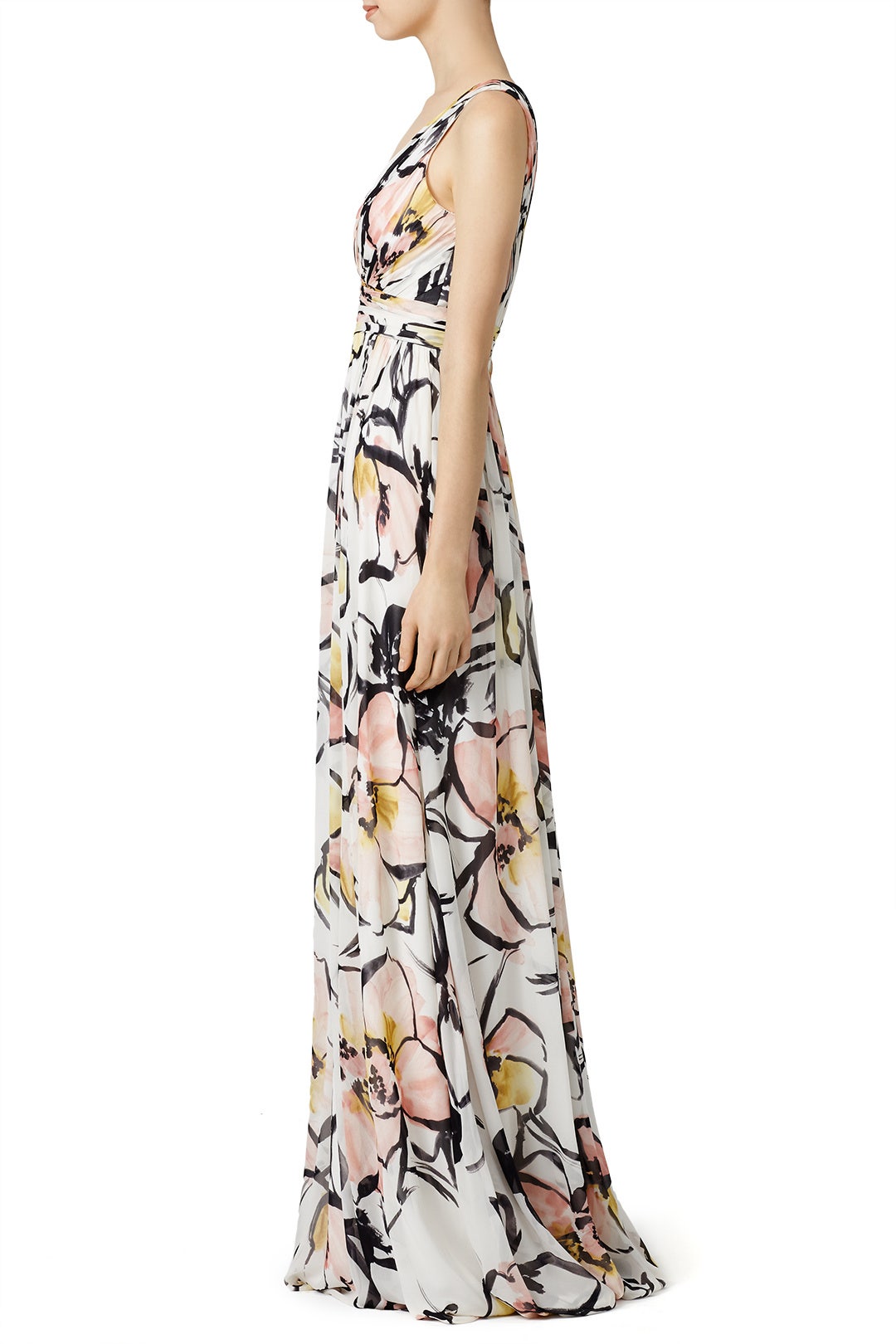 Soft Petal Maxi by Badgley Mischka 2