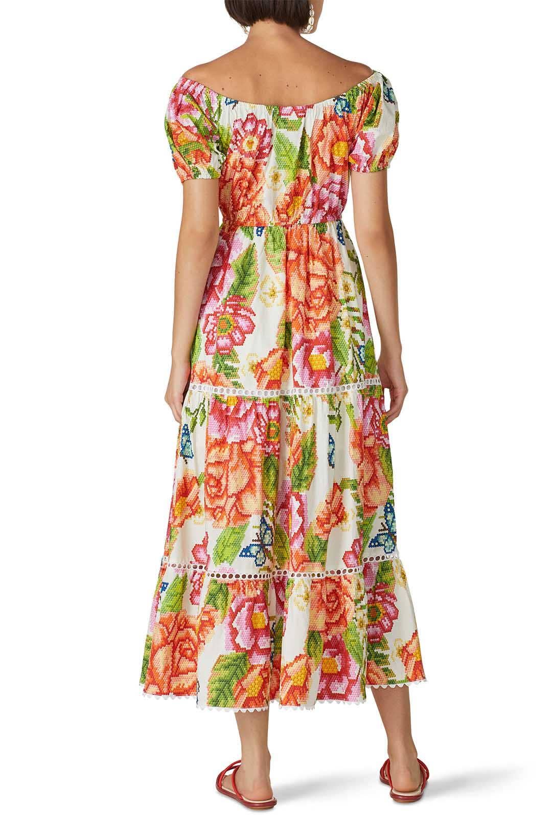 urban vintage french floral floor length dress Leontine vintage dress, Vintage French dress, vintage dress, fairy,  cottagecore dress, French dress, 1940s main image 0