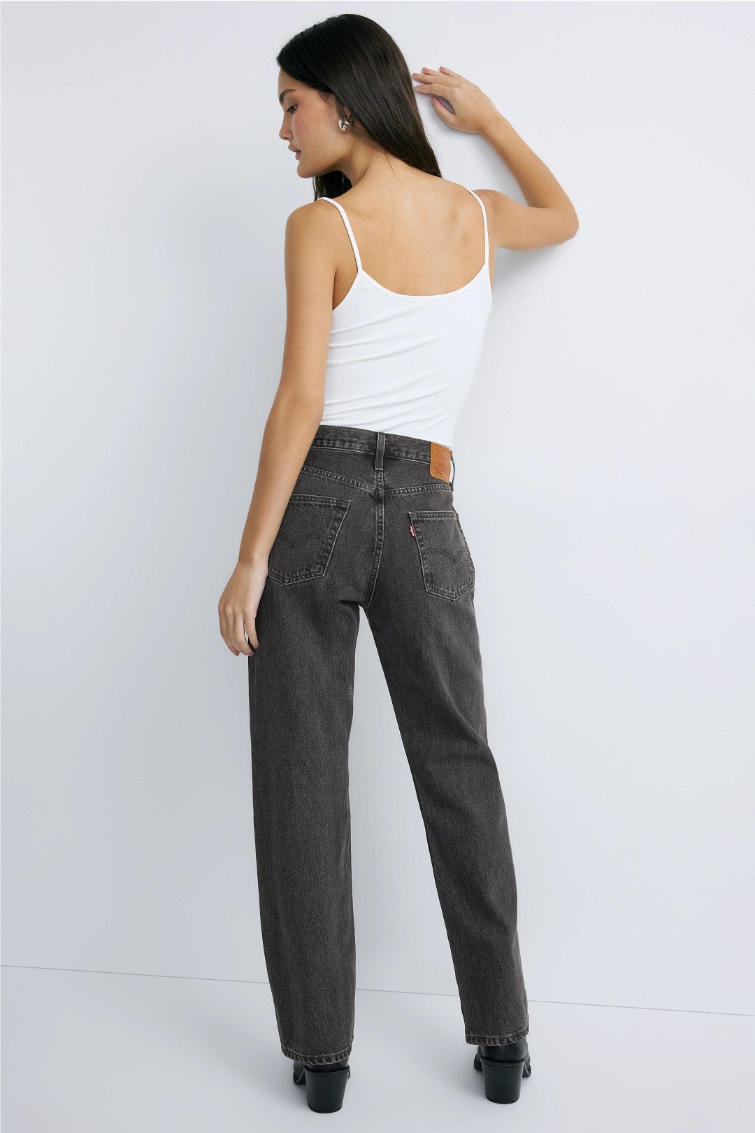501 90's Studded Denim Straight Leg Jeans