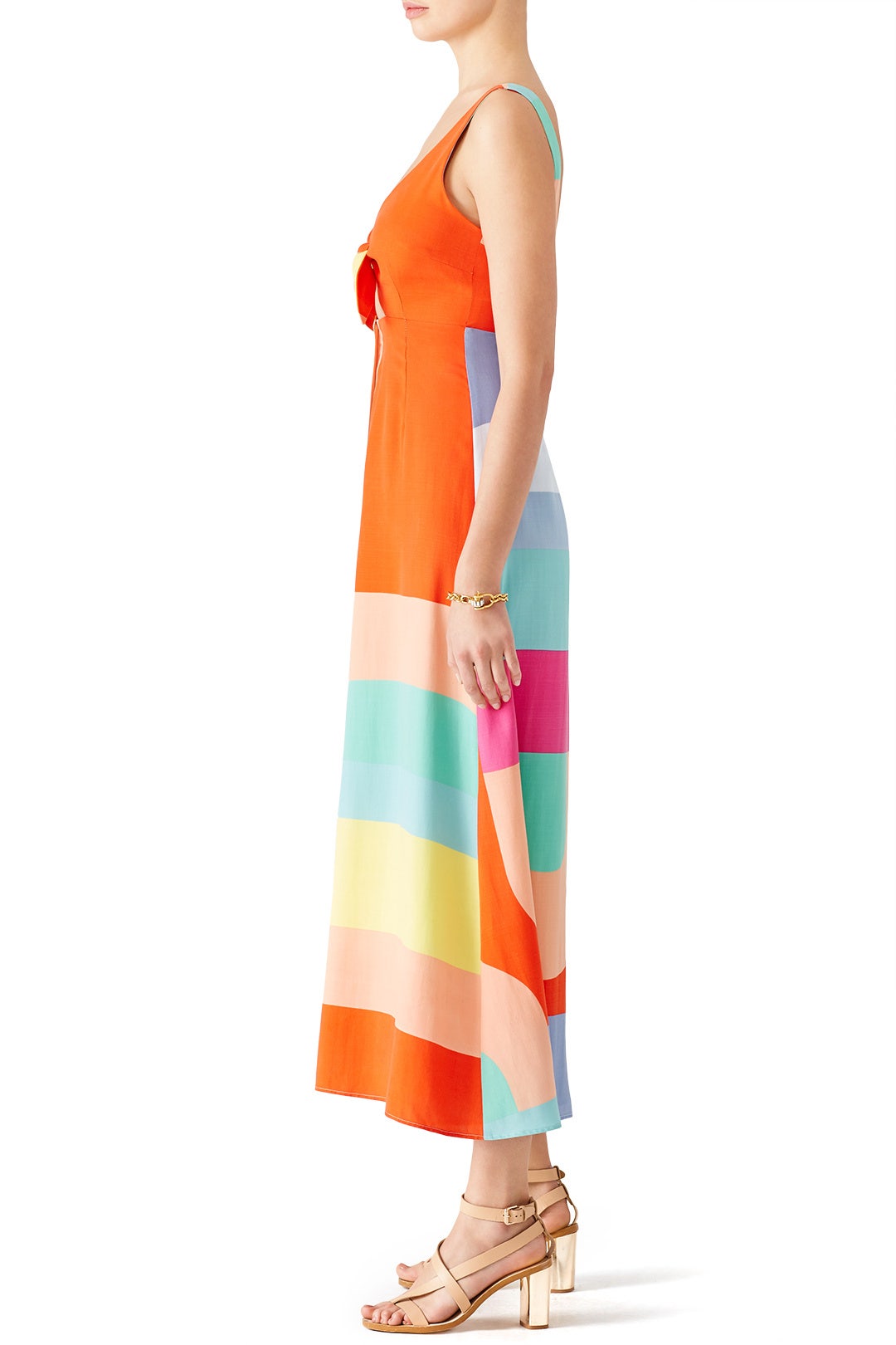mara hoffman midi dress Mara Hoffman Radial Turtleneck Midi Dress in Raspberry
