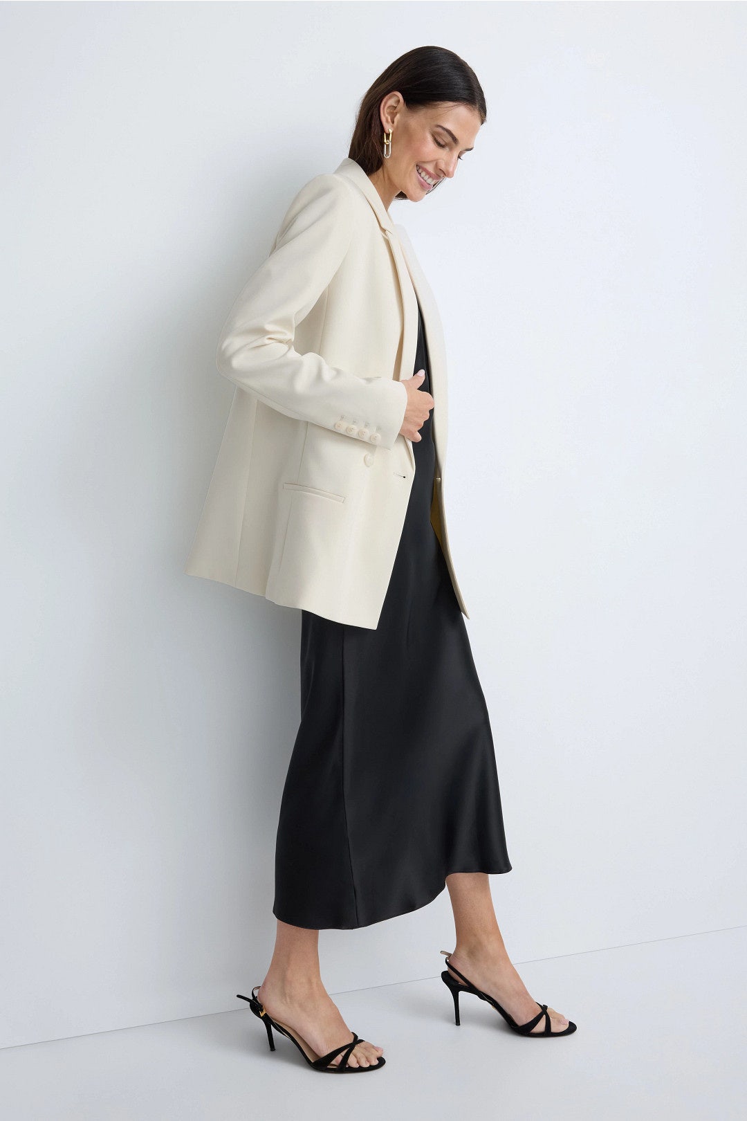 Double Breasted Blazer by LAPOINTE 1