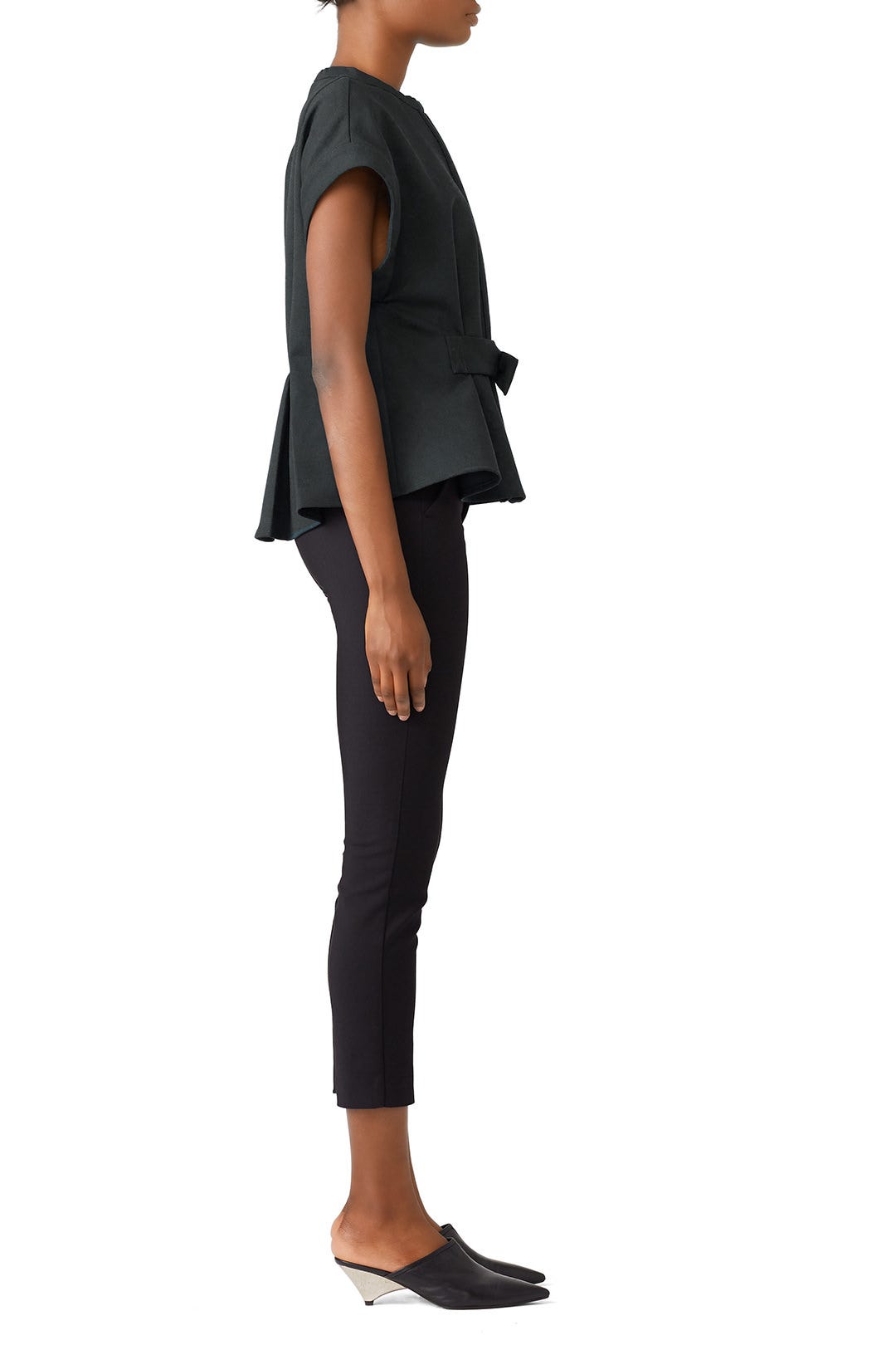 Green Wool Tradition Top by Sea New York 1