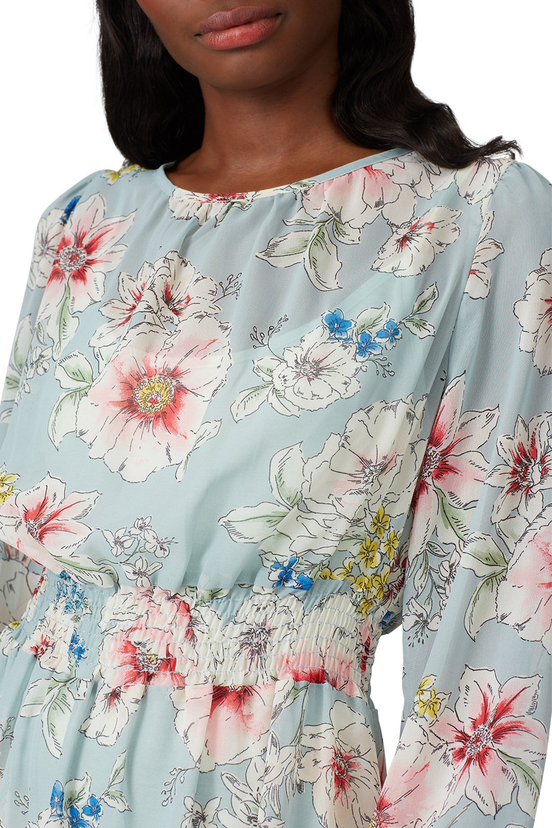 Smocked Floral Dress by Louna 1