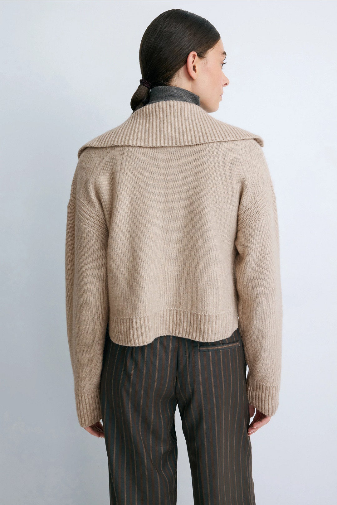 Premium Cashmino Quarter Zip Sweater by NAADAM 2