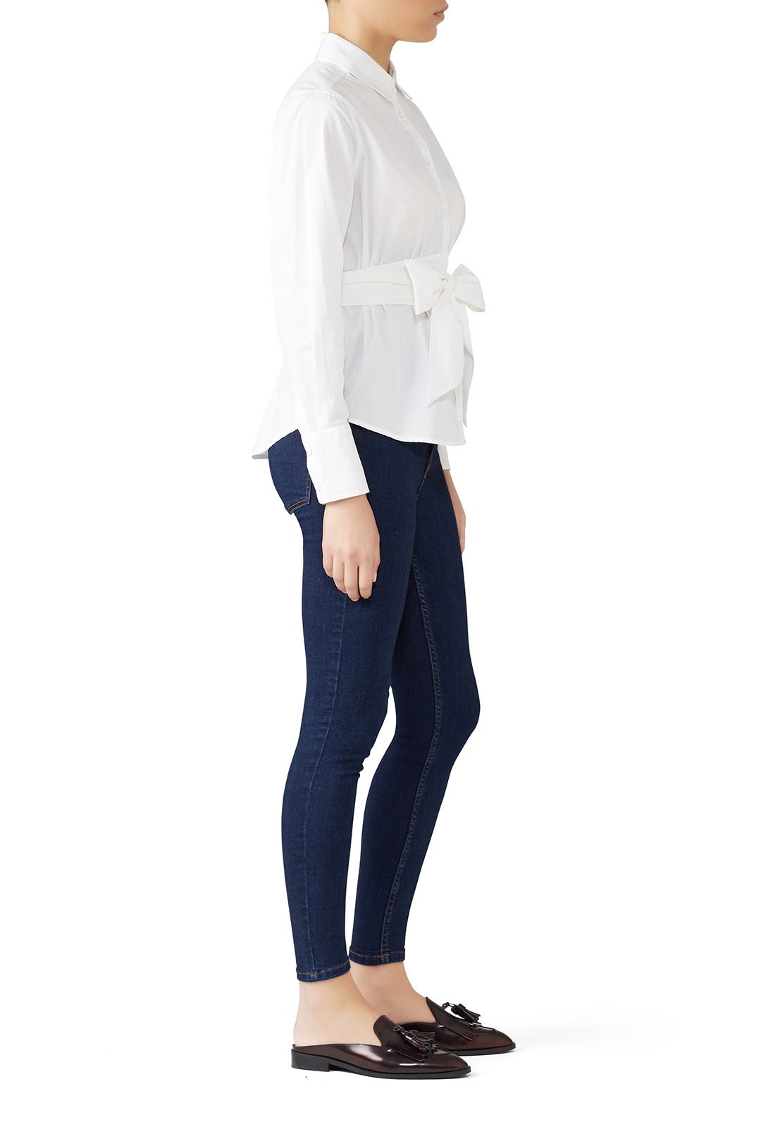 Classic Wrap Tie Top by Scotch & Soda 1