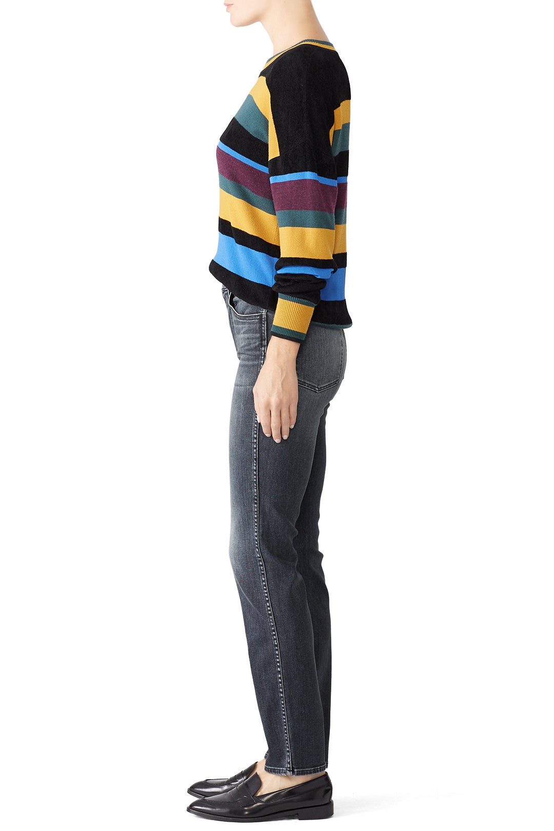 Grey Stevie Straight Jeans by 3x1 1