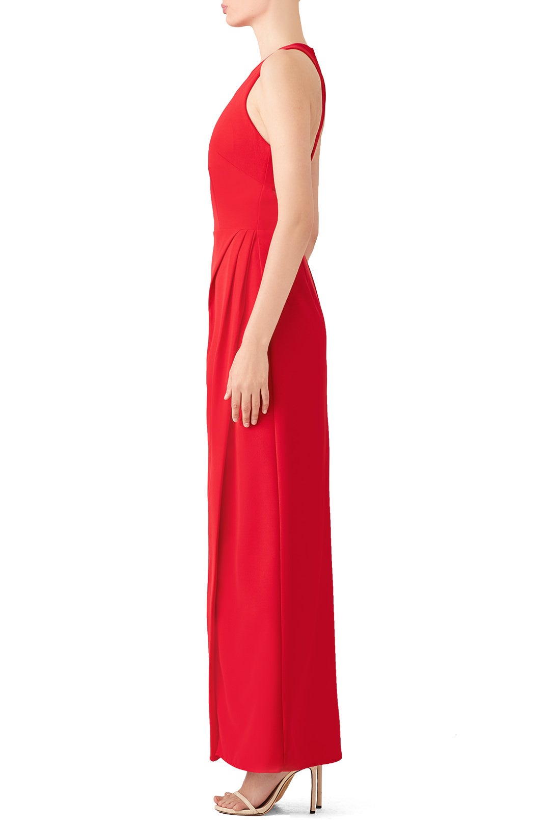 Red Column Gown by JS Collection 2