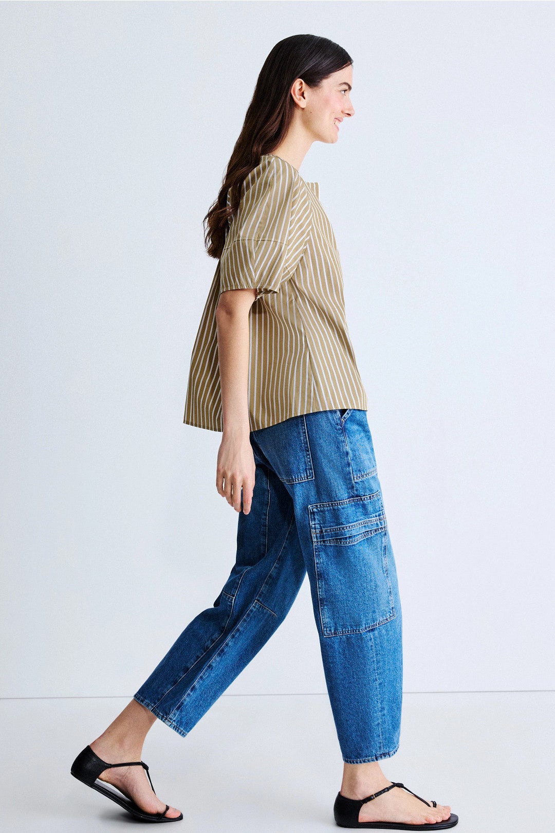 Stripe Lantern Sleeve Shirt by 3.1 Phillip Lim 1