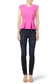 Magenta Structured Top by FINDERS KEEPERS