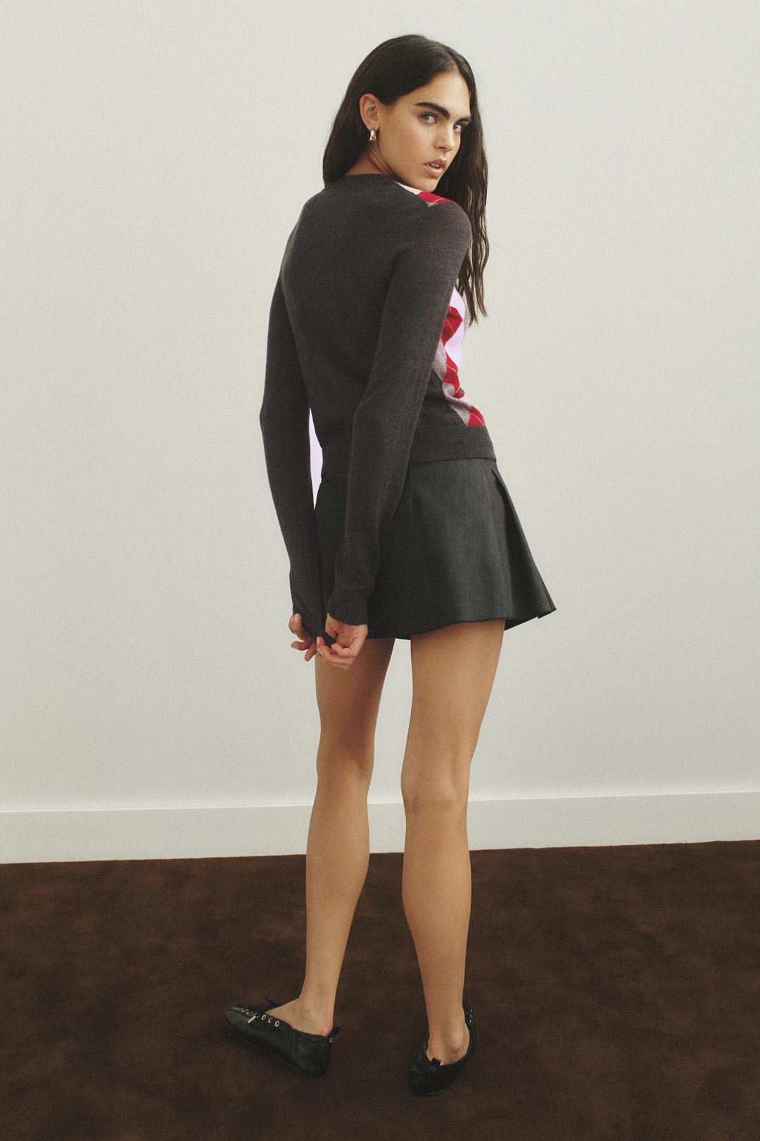 Argyle Cardigan by GANNI 2