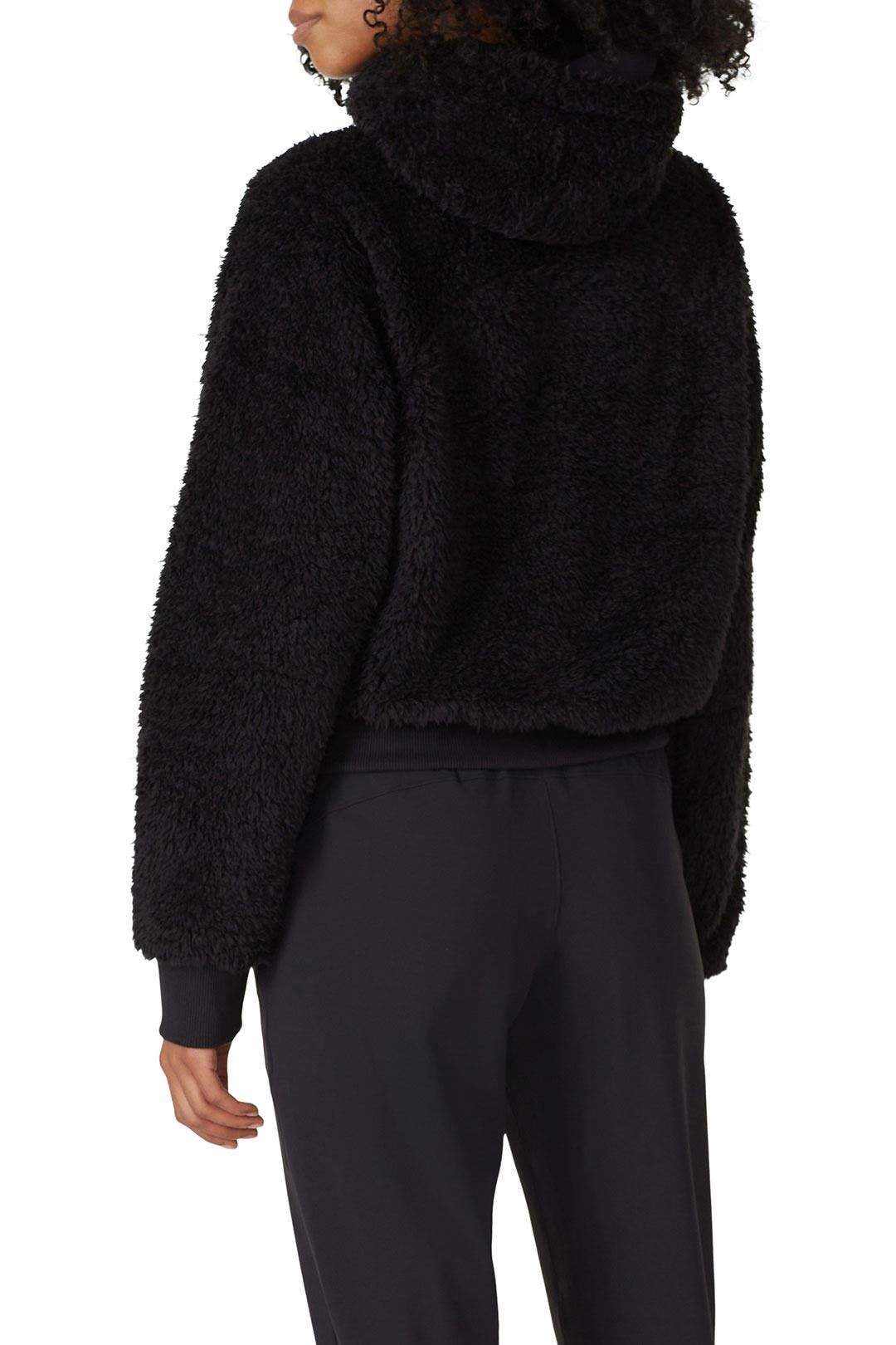 Black Oh So Faux Sherpa Pullover by Lululemon 2