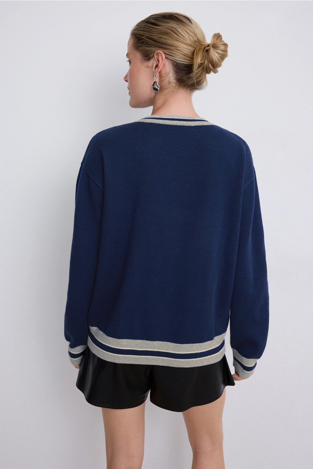 Cowboys Crew Neck Sweater by Terez 2