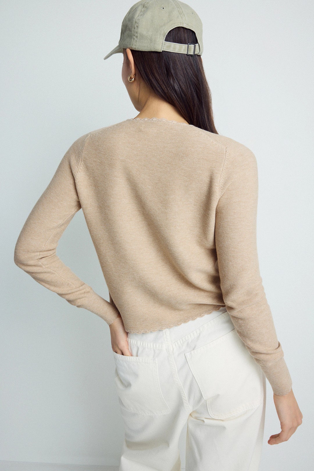 Tuck Stitch Cardigan by Ann Mashburn 2