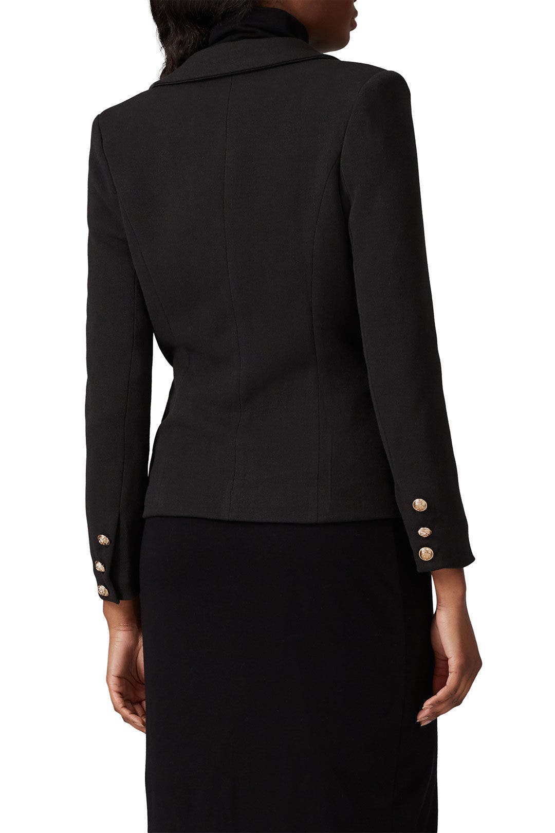 Black Palermo Blazer by Lioness 2