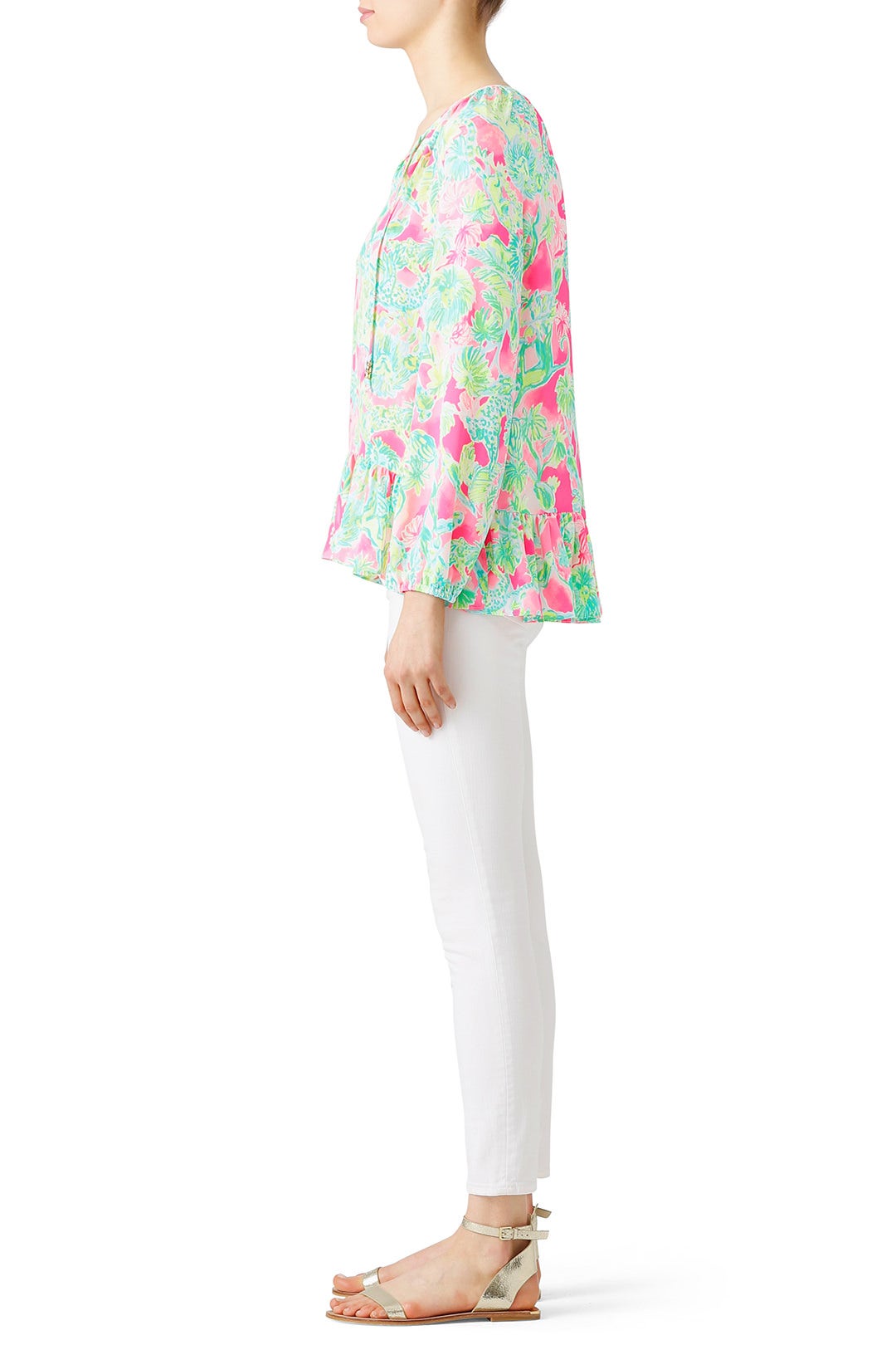 Floral Tensley Top by Lilly Pulitzer 1