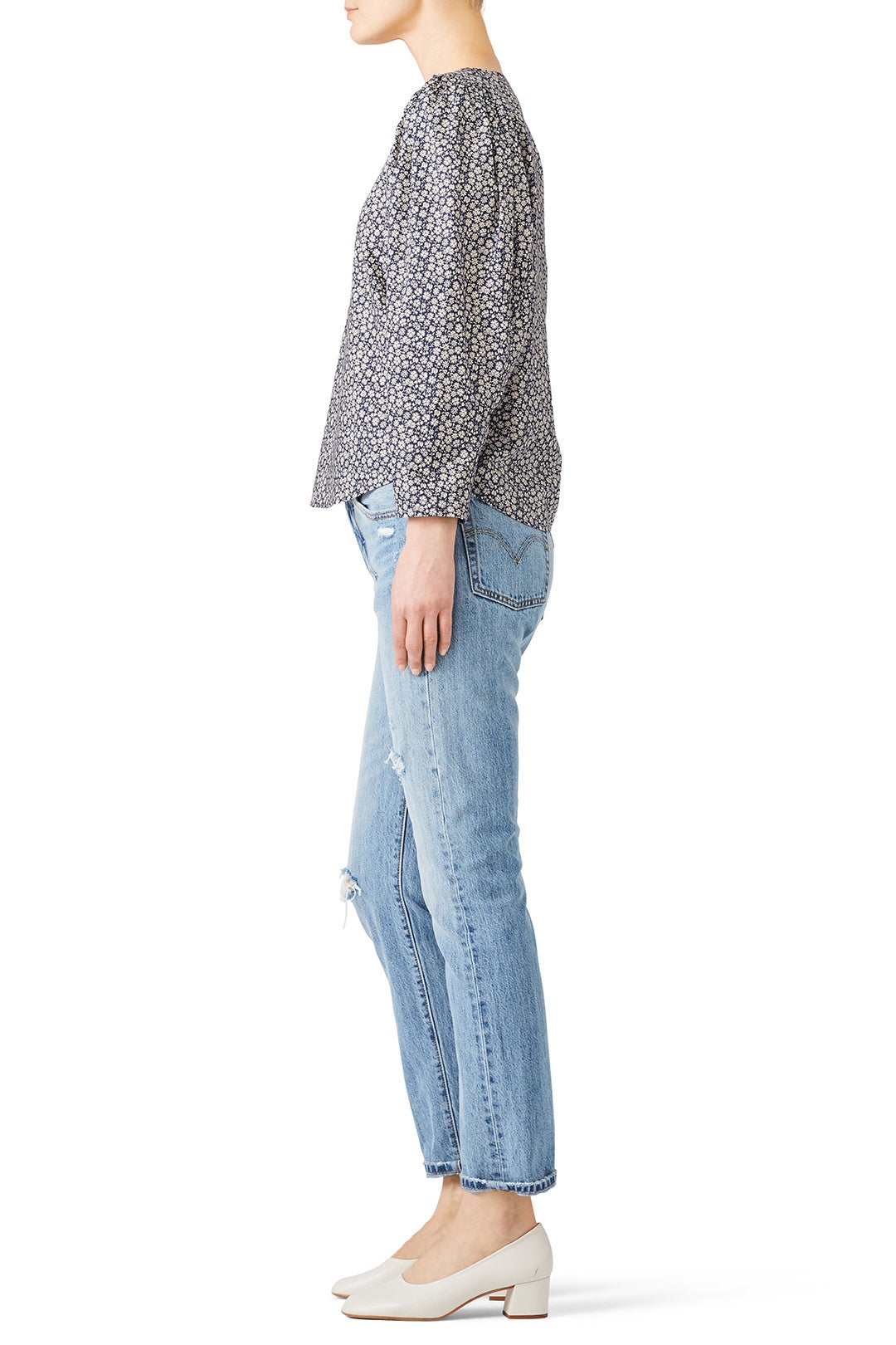 Lauren Poplin Top by Rebecca Taylor NYC 2