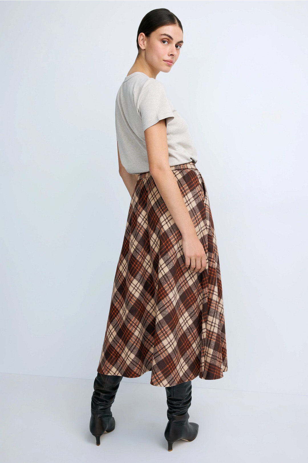 Plaid Morgan Skirt