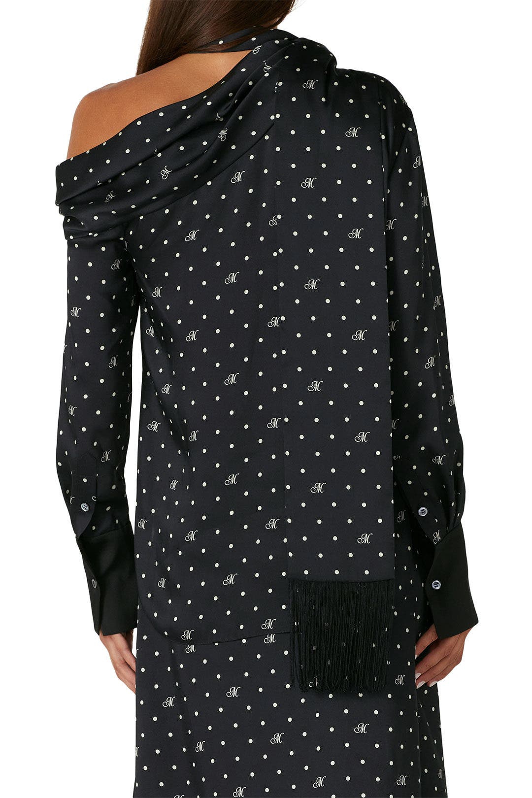 M Dot Drape Scarf Top by Monse 2