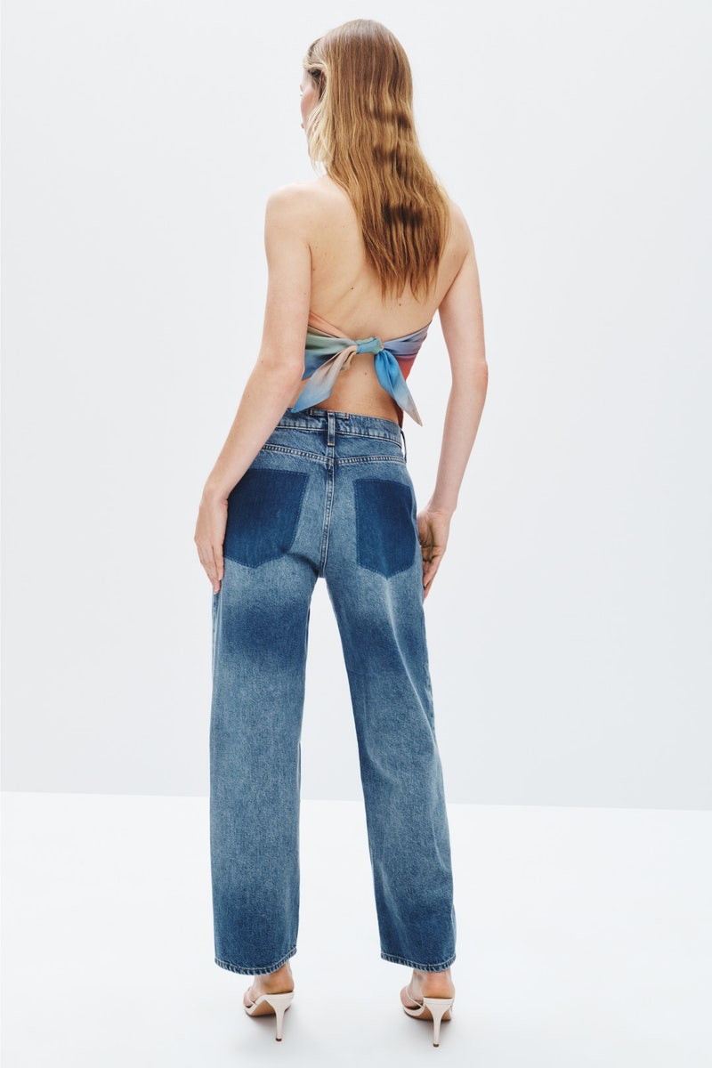 Kelly Cropped Mid-Rise Straight Leg by Triarchy - Photo 2