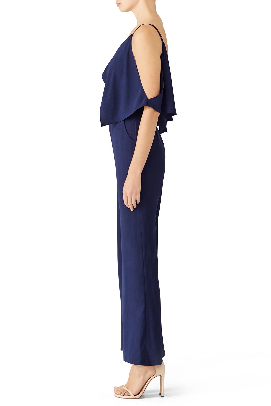 Blue Overlay Jumpsuit by Adelyn Rae 1