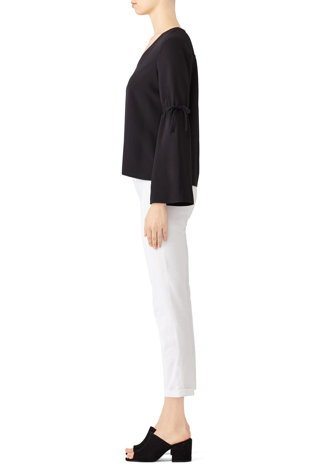 Black Ingrid Blouse by Cooper & Ella 1