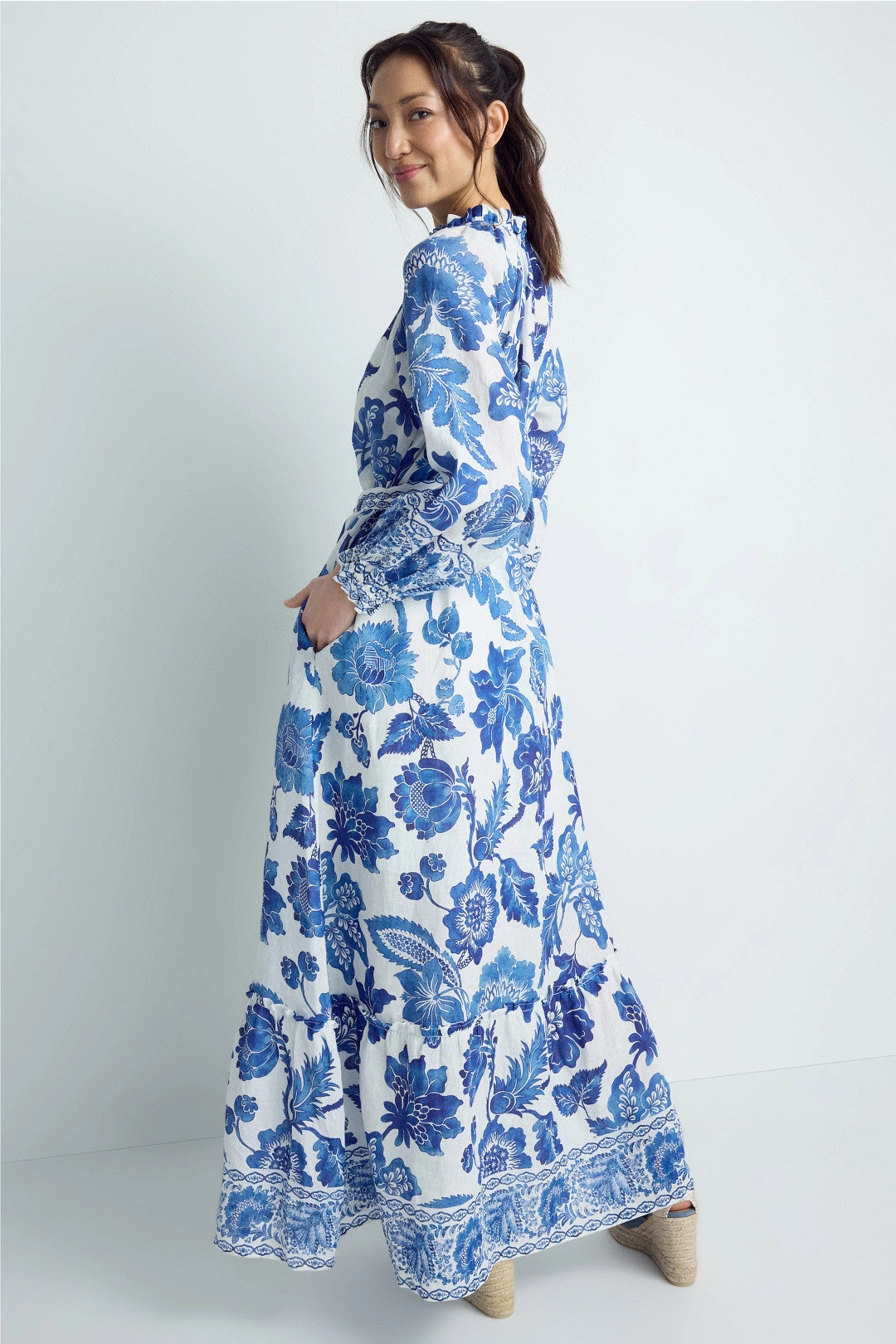Floral Belted Dress by Dea Kudibal 1