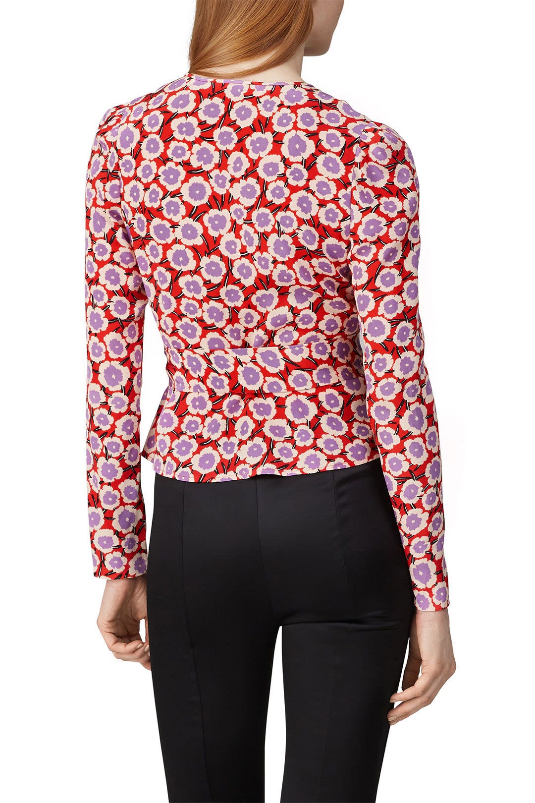 Alexia Wrap Top by Diane von Furstenberg 2