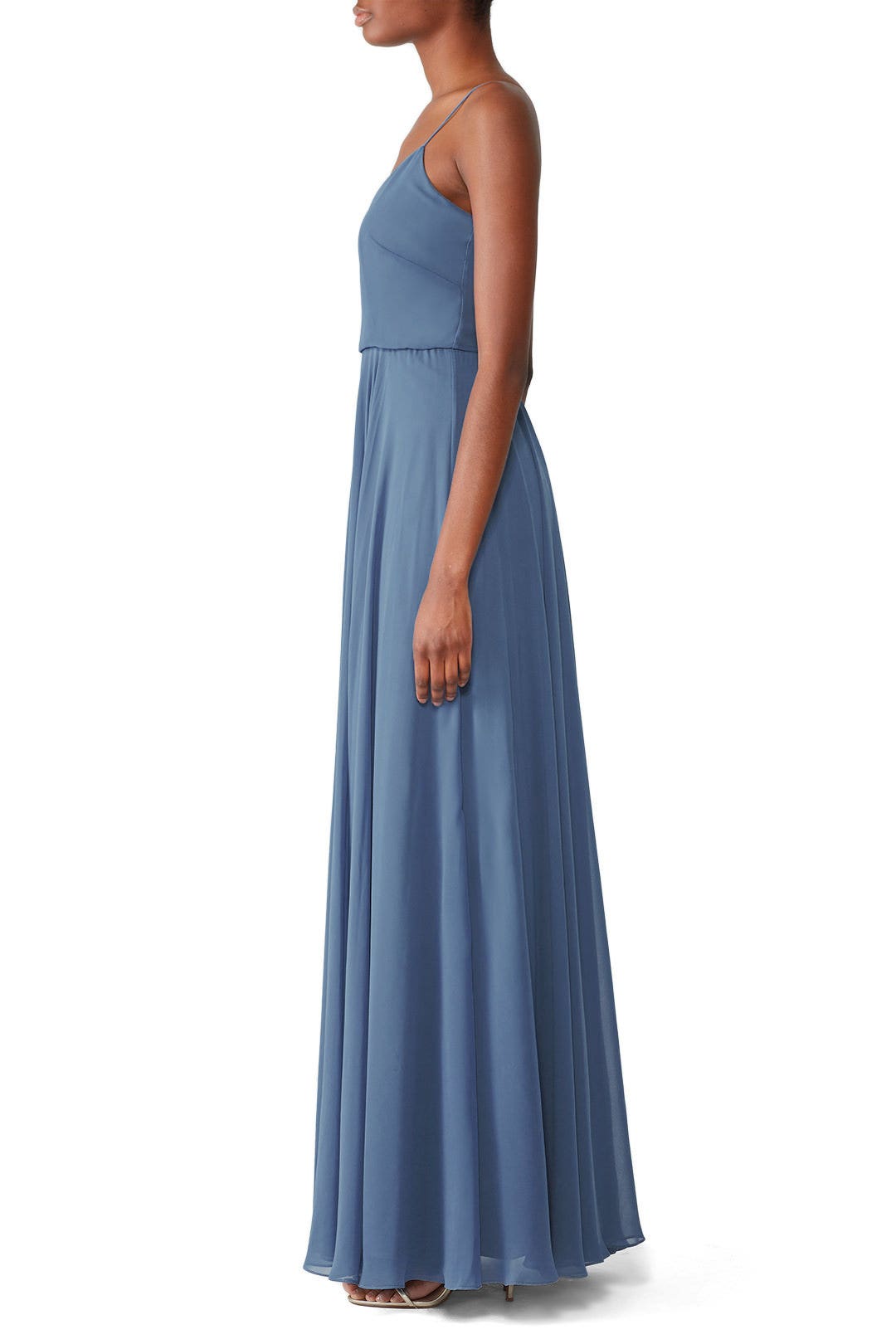 Slate Blue Inesse Gown by Jenny Yoo 2