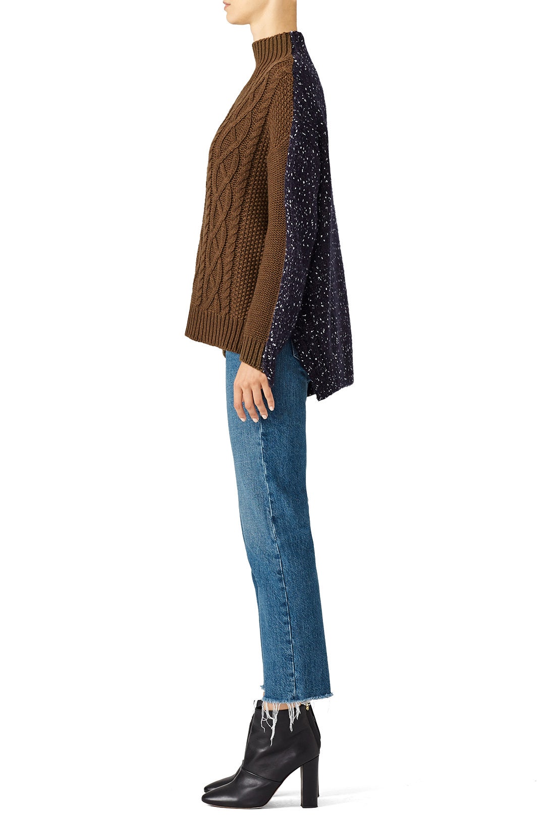 Two Blocked Sweater by EVIDNT 1