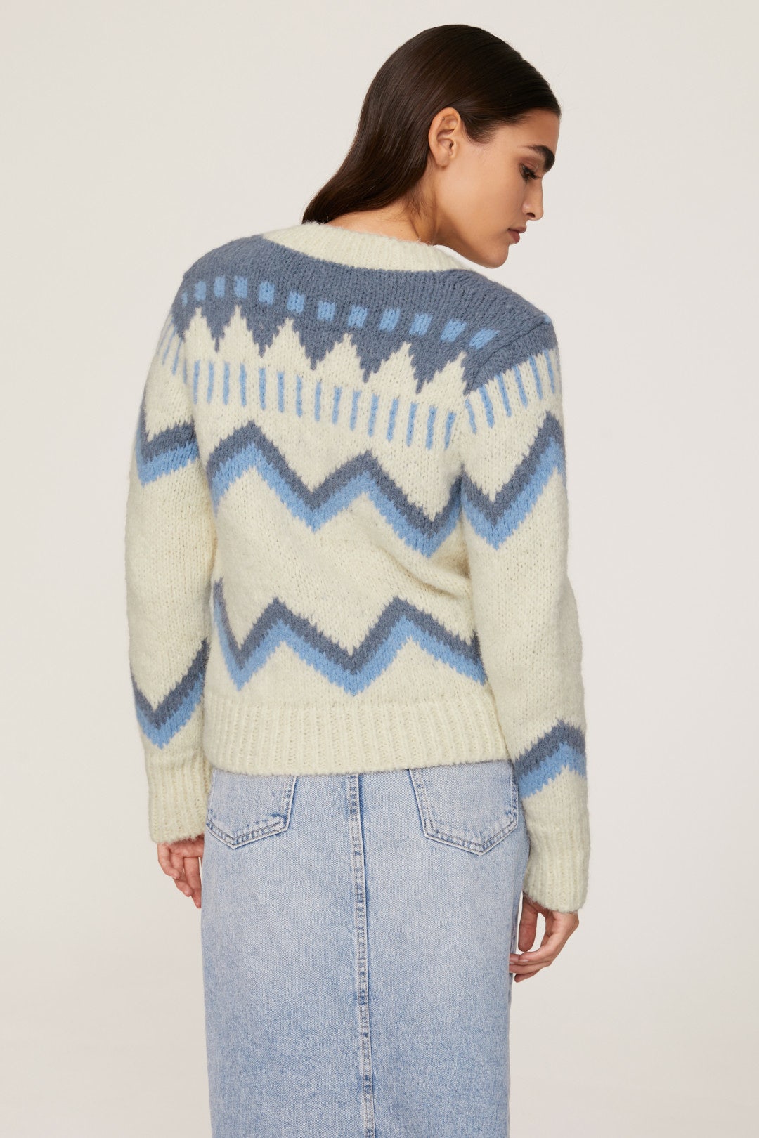 Icelyn Fair Isle Cardigan by FAHERTY BRAND 2