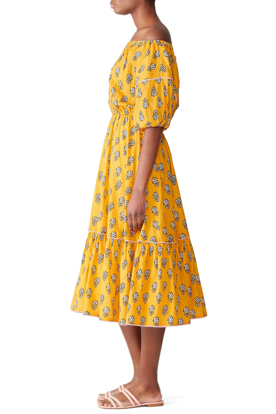 Yellow Frida Dress by RHODE 2