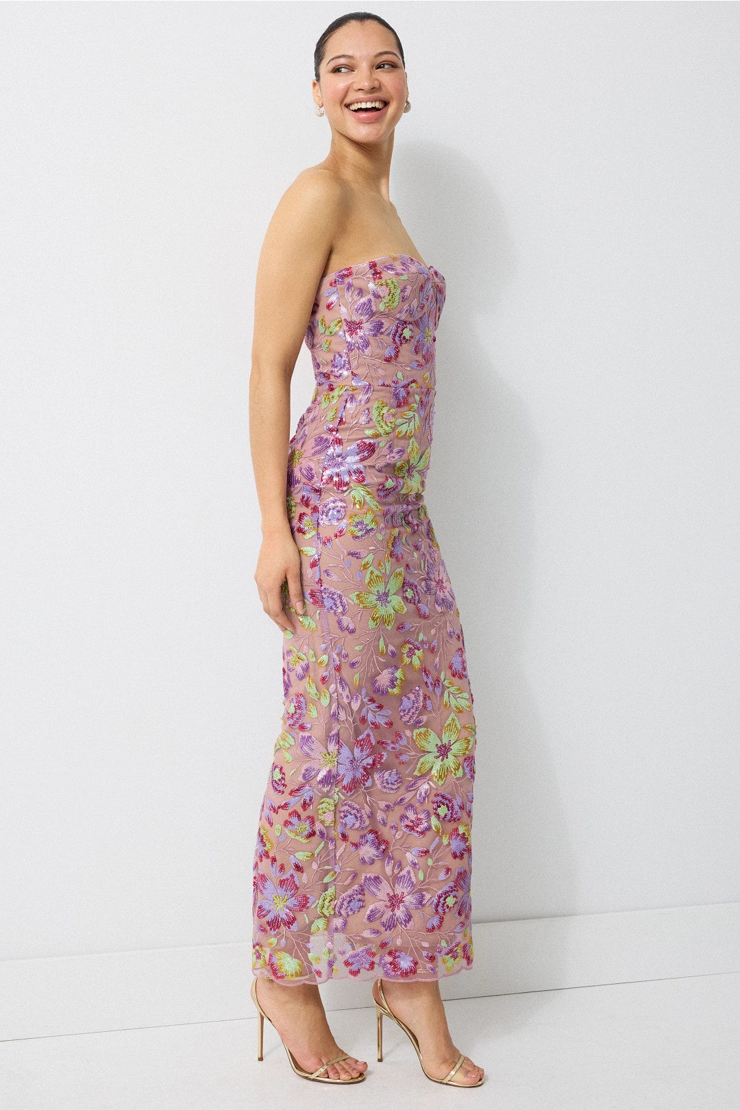 Dahlia Strapless Gown by Bronx Banco 1
