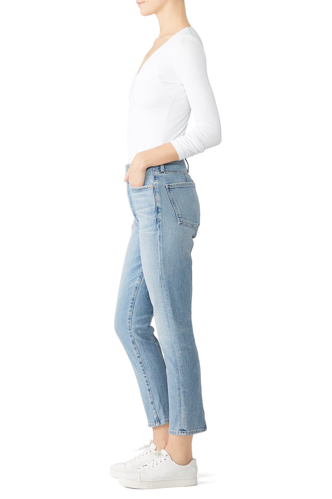 Olivia Seamed Crop Jeans by Citizens of Humanity | Rent the Runway