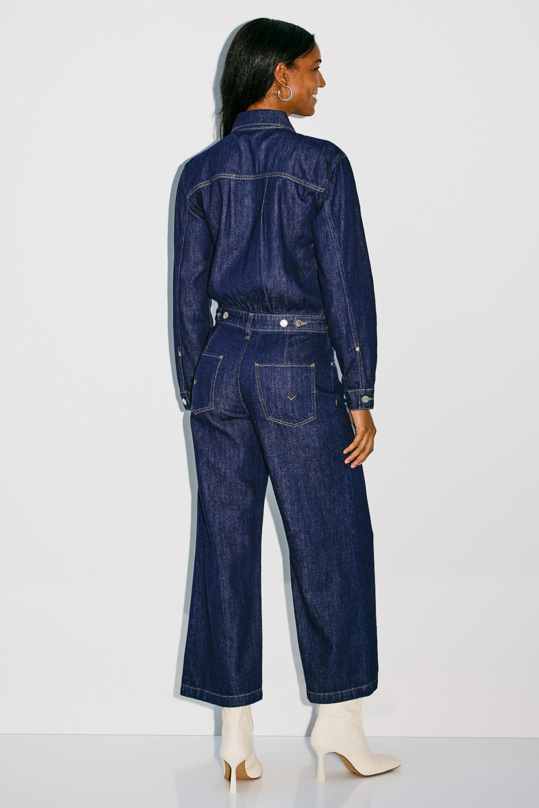 Wide Leg Crop Jumpsuit by Hudson 2