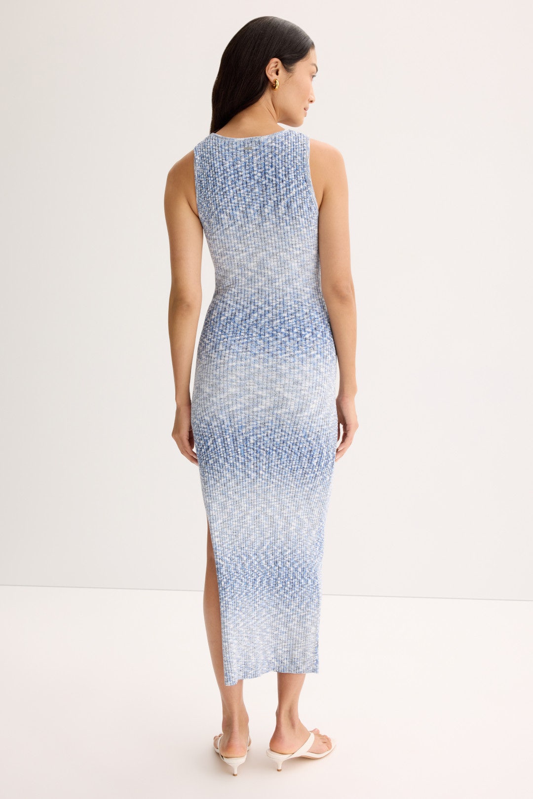 Penny Racer Tie Front Midi Dress by Toccin 2