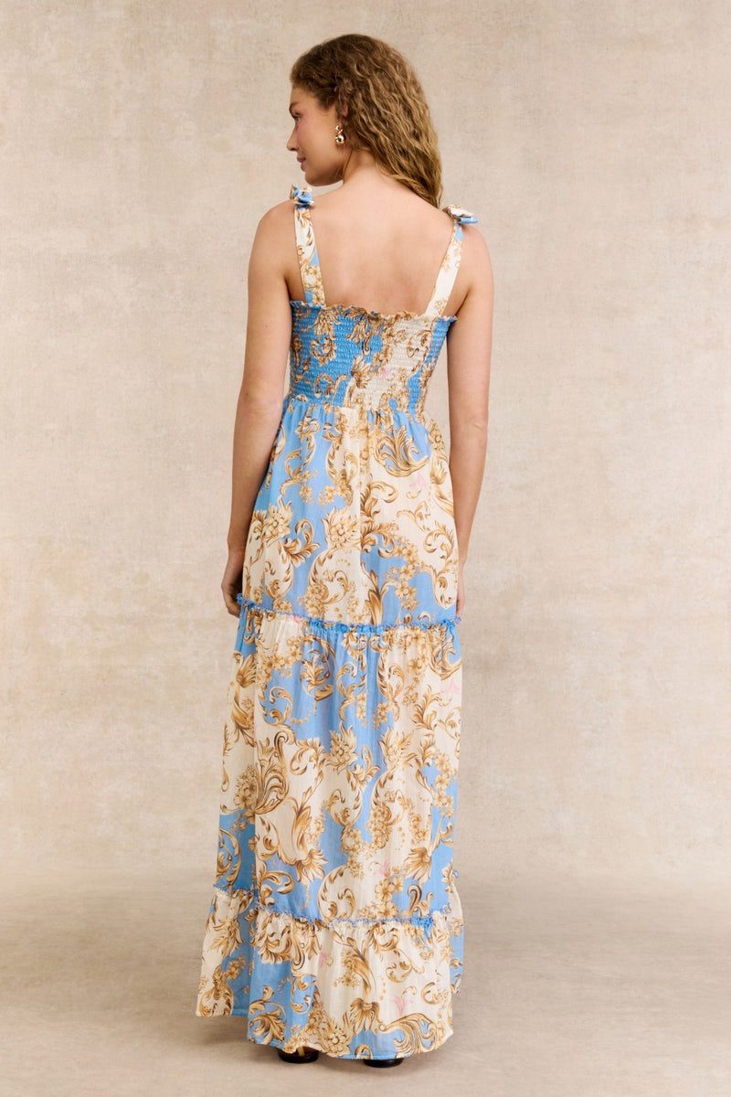Lucery Blush Maxi Dress by Agua Bendita - Photo 2