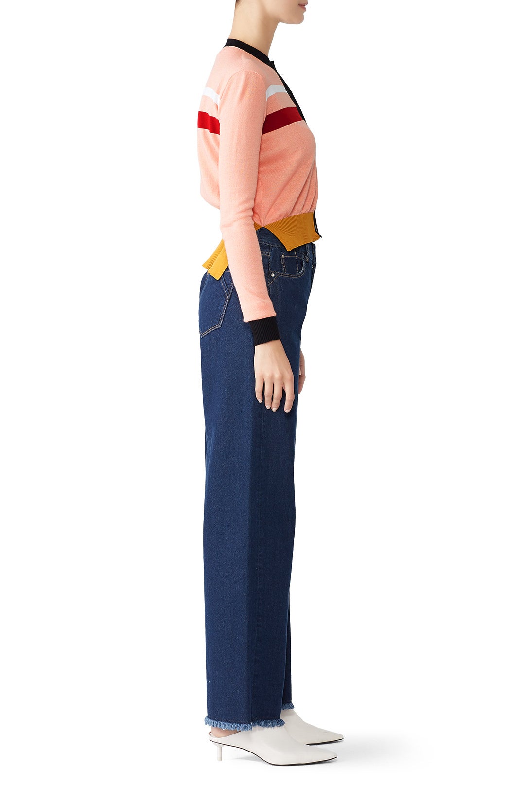 Colorblock Knit Cardigan by Marni 1