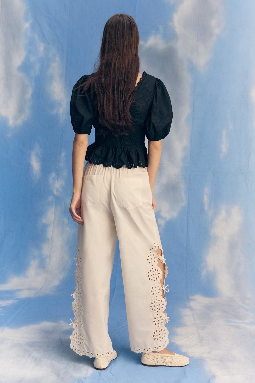 Poplin Cover Up Cut Out Pants by Sea NY x RTR | Rent the Runway