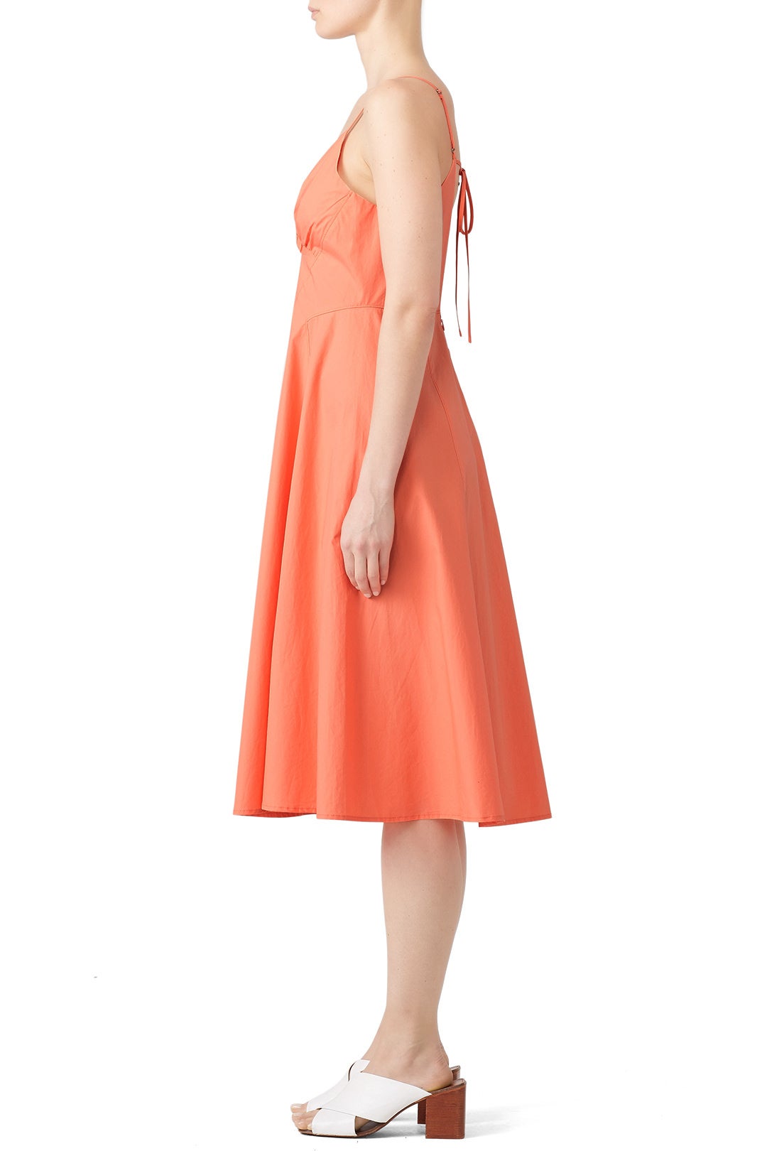 Orange Lindey Dress by ASTR the Label 1