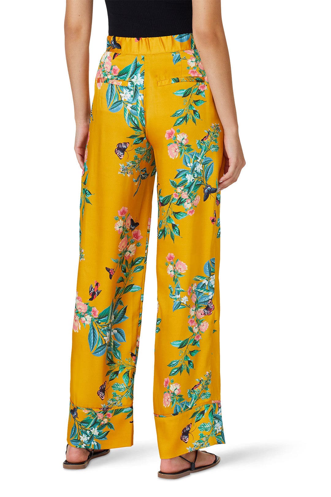 Marigold Wide Leg Pants by Great Jones | Rent the Runway